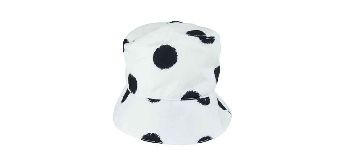 プラダ 21SS ナイロンドット バケット ハット ホワイト 買取実績