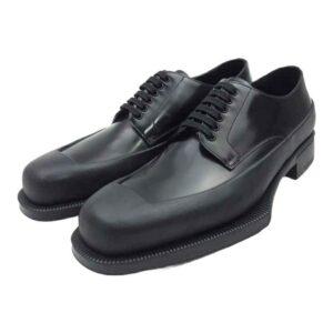 プラダ 2EG413 ブラッシュド レザー ダービー シューズ 買取実績