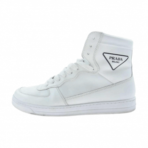 プラダ 2TG179 三角ロゴ ハイカット レザー スニーカー ホワイト 買取実績