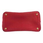 プラダ BN2439 カナパ キャンバス ハンド バッグ レッド 買取実績 画像