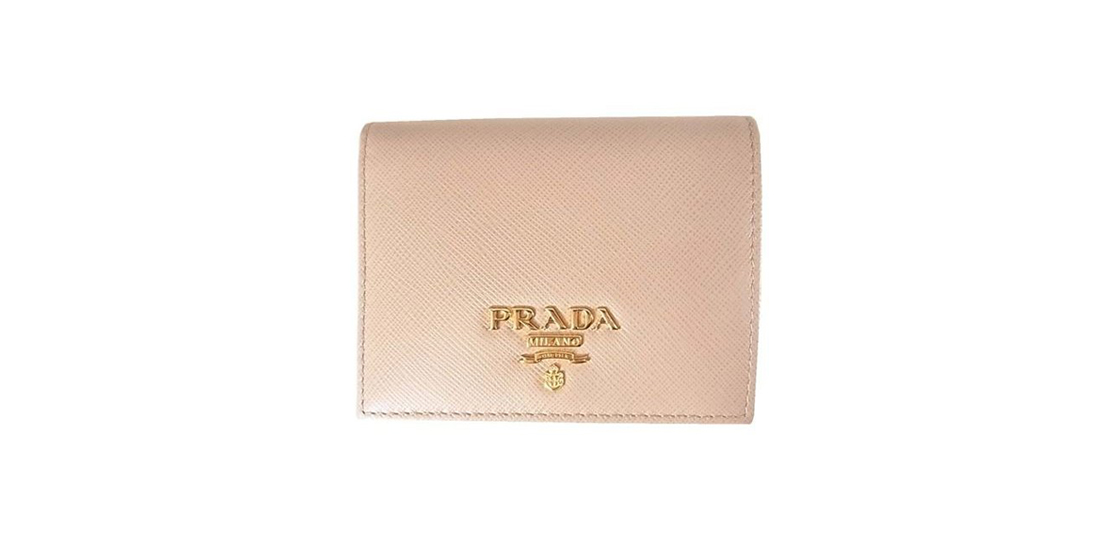 プラダ サフィアーノ レザー 二つ折り財布 買取実績