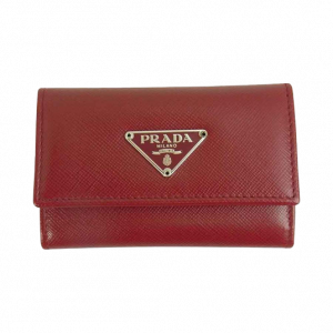 プラダ サフィアーノ トライアングル ロゴ キーケース 買取実績