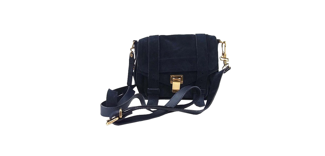 プロエンザスクーラー スエード ショルダー バッグ 買取実績