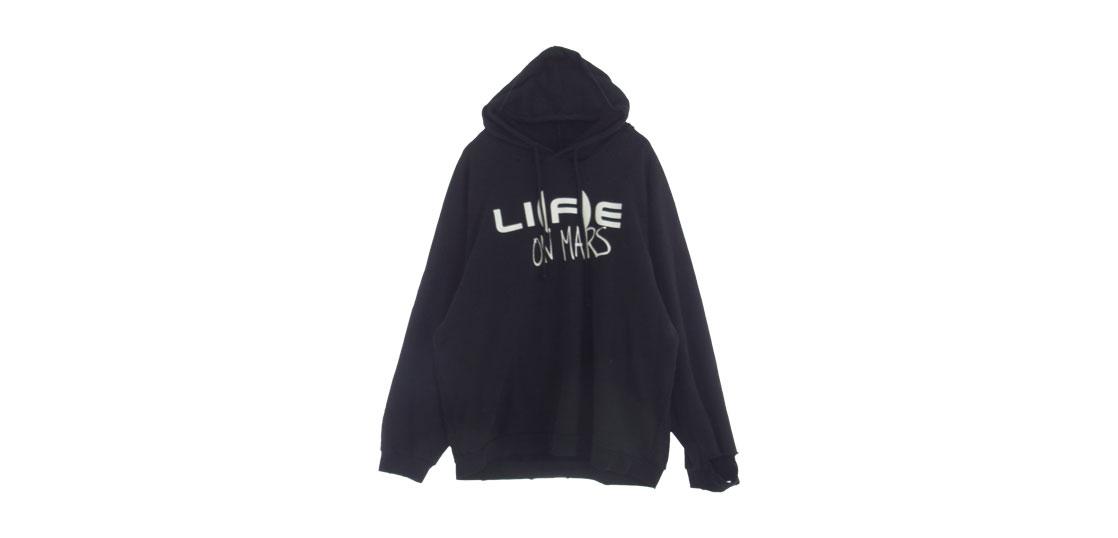 ラフシモンズ 20AW 19004-00099 Oversized printed hoodie Life On Mars 買取実績