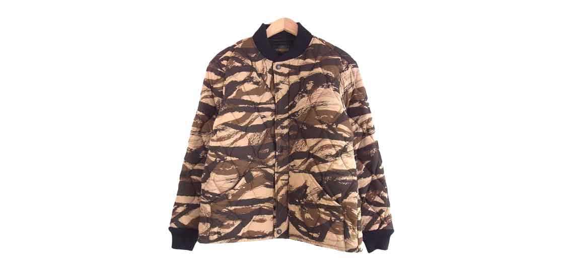ラッツ 19AW 19RJ-1006 CAMO QUILTING JACKET 買取実績