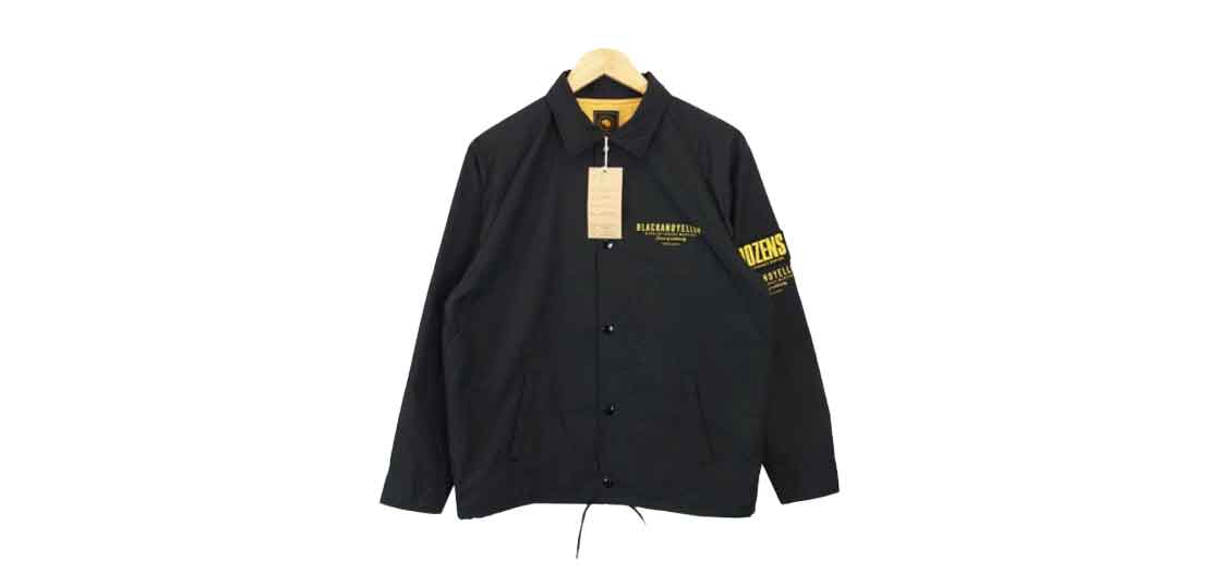 ラッツ 21SS 21 SPJ-0101 BLACK & YELLOW COACH JACKET 買取実績