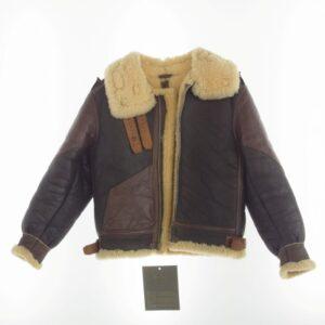 リアルマッコイズ TYPE B-3 ムートン レザー フライト ボア ジャケット 買取実績