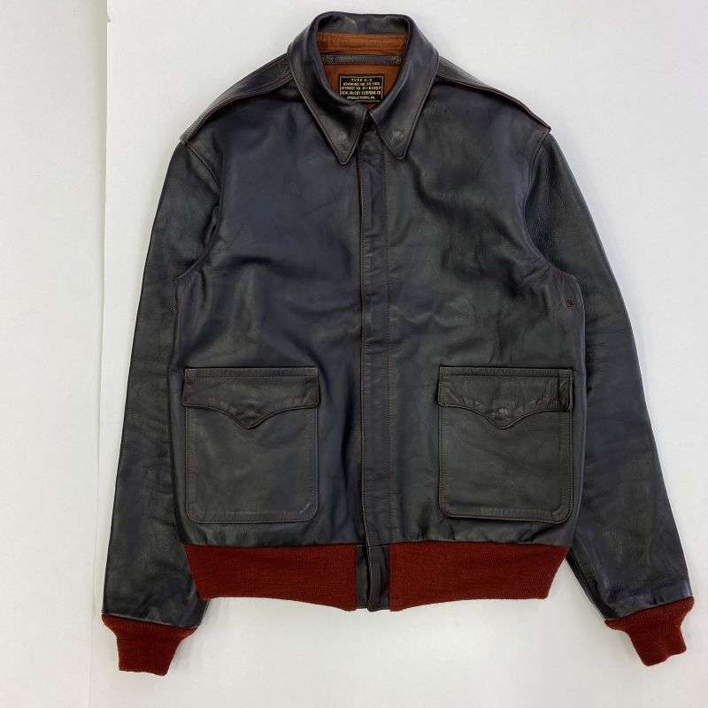 リアルマッコイズ 21SS MJ21001 TYPE A-2 CANYON RED ホースハイド キャニオンレッド フライト ジャケット 買取実績 画像