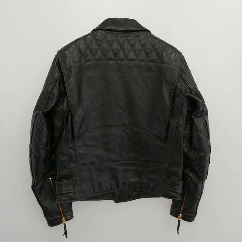 リアルマッコイズ BUCO J-82 PADDED JACKET 茶芯 ホースハイド パデッド ダブル ライダース ジャケット 買取実績 画像
