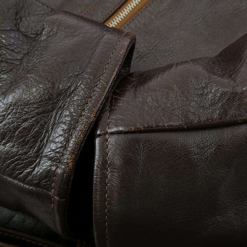 リアルマッコイズ HORSEHIDE WWI AVIATOR COAT ホースハイド アヴィエイター ミリタリー コート 買取実績 画像