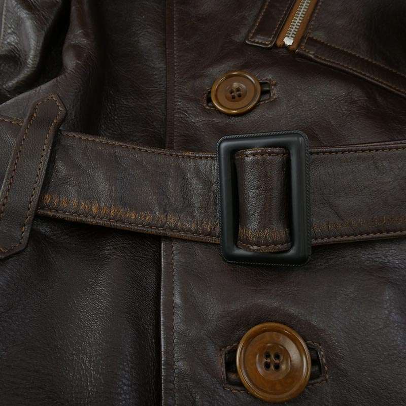 リアルマッコイズ HORSEHIDE WWI AVIATOR COAT ホースハイド アヴィエイター ミリタリー コート 買取実績 画像