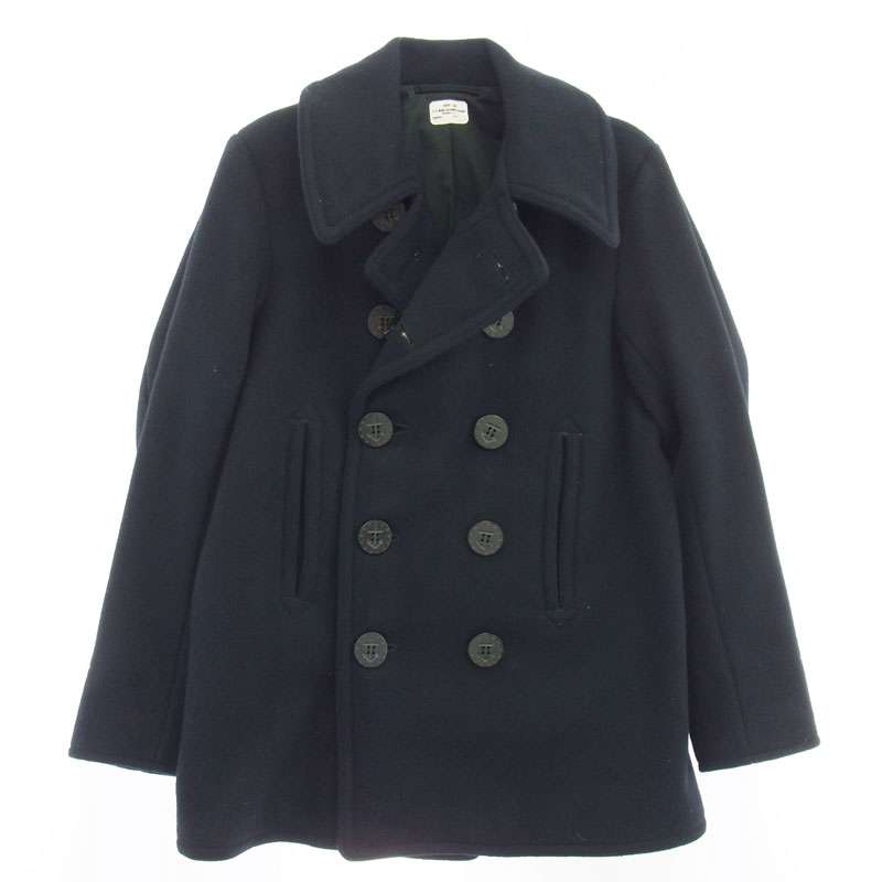 リアルマッコイズ MJ10116 NAVAL CLOTHING FACTORY PEA COAT Pコート 買取実績 画像