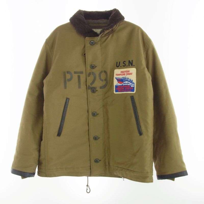 リアルマッコイズ MJ20115 PT29 N-1 KHAKI DECK JACKET デッキ ジャケット 買取実績 画像
