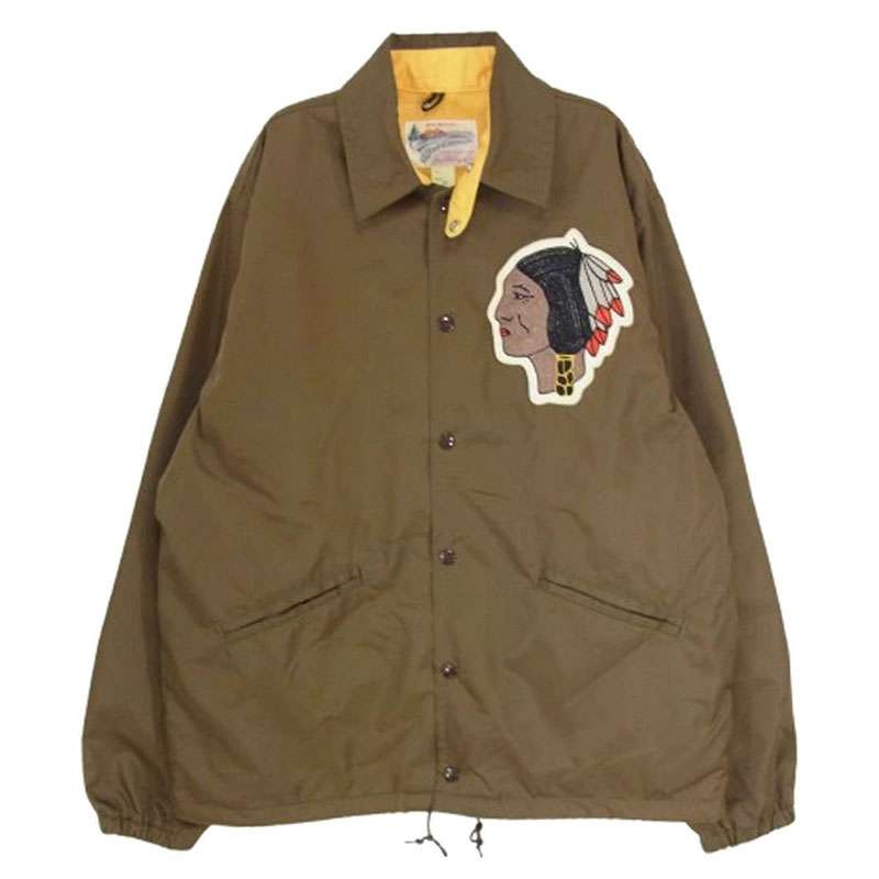 リアルマッコイズ MJ22020 JOE McCOY NYLON COACH JACKET INDIAN インディアン ナイロン コーチジャケット 買取実績 画像