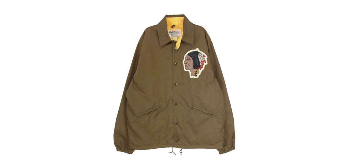 THE REAL McCOY'S ナイロン コーチジャケット MJ22020 L NYLON COACH JACKET / INDIAN – The Real McCoy's