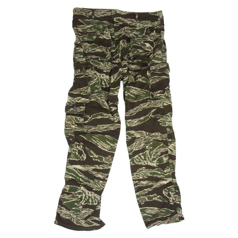 リアルマッコイズ MP21002 TIGER CAMOUFLAGE TROUSERS タイガーカモ 迷彩 カーゴパンツ 買取実績 画像