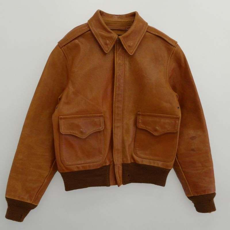 リアルマッコイズ TYPE A-2 J.A.DUBOW デュボウ 実名復刻 フライト ジャケット 買取実績 画像