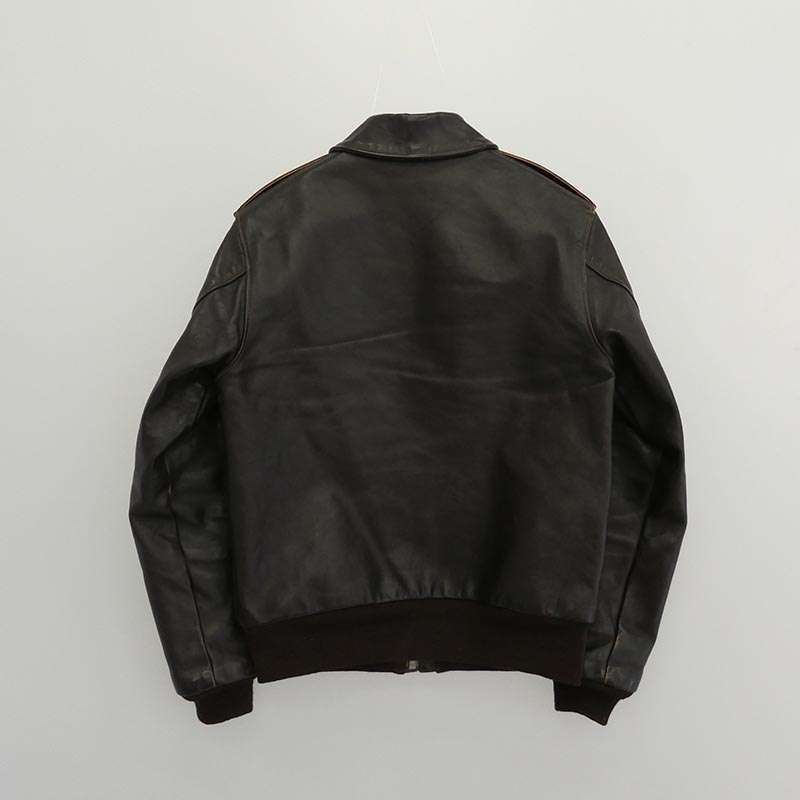 リアルマッコイズ TYPE A-2 PARACHUTE CAMOUFLAGE LINING ホースハイド パラシュートライニング カモ柄 フライト ミリタリー ジャケット 買取実績 画像