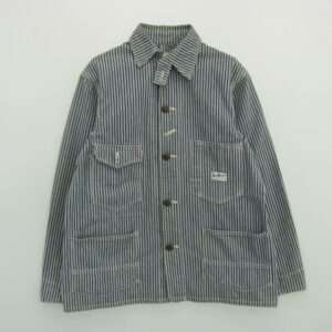 リアルマッコイズ UNION MADE ヒッコリーストライプ カバーオール ジャケット 買取実績