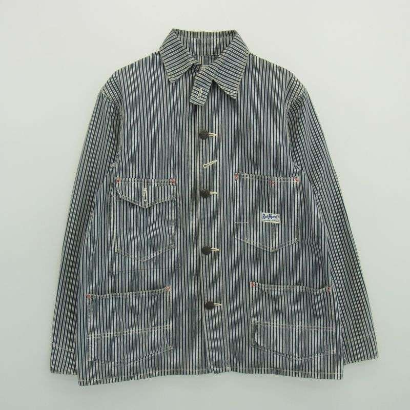 リアルマッコイズ UNION MADE ヒッコリーストライプ カバーオール ジャケット 買取実績 画像