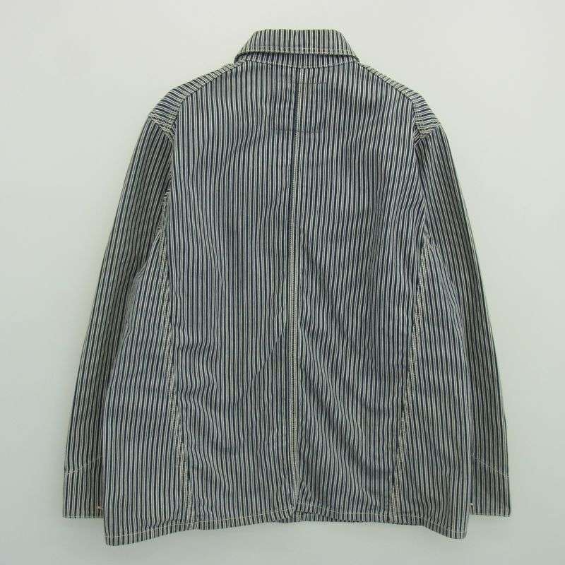 リアルマッコイズ UNION MADE ヒッコリーストライプ カバーオール ジャケット 買取実績 画像