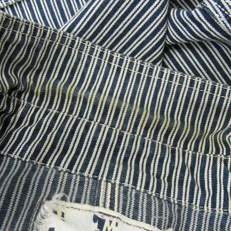 リアルマッコイズ UNION MADE ヒッコリーストライプ カバーオール ジャケット 買取実績 画像
