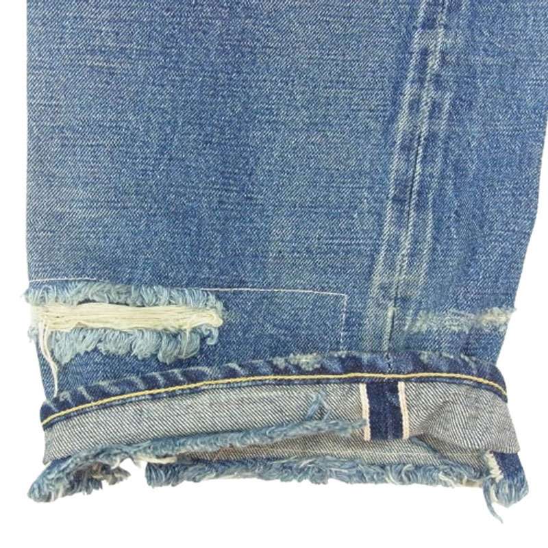 ジェラード JP41333 44DENIM VINTAGE FINISH 大戦モデル ヴィンテージ加工 デニムパンツ 買取実績 画像