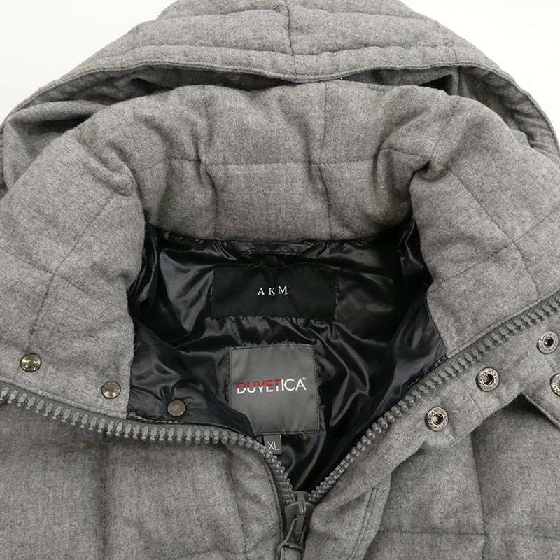 AKM DUVETICA デュベティカ WOOL SQUARE HOODED DOWN JKT ダウンジャケット 買取実績 画像
