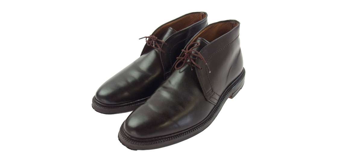 オールデン 1339Y BEAMS別注 シェルコードバン バーガンディ チャッカ ブーツ レザー シューズ買取実績