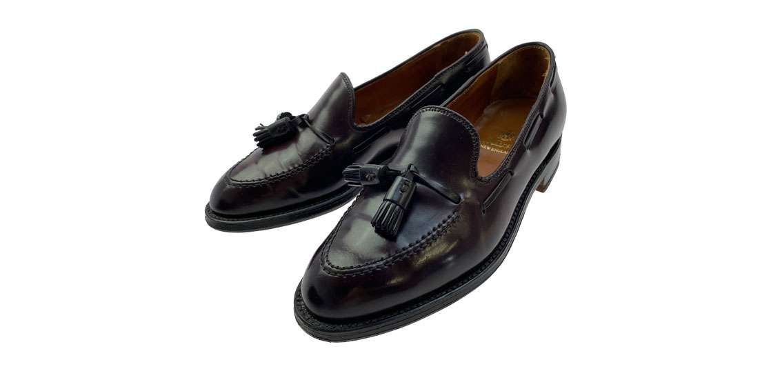 オールデン 563 タッセル モカシン レザー ローファー シューズ 買取実績