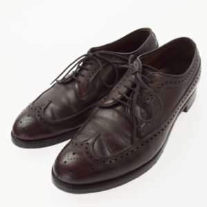 オールデン 58806 モディファイド クロムエクセル 純正シューツリー付属 ロングウィングチップ レザー シューズ 買取実績