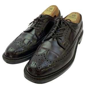 オールデン 975 ロングウイング バリー コードバン ウイングチップ レースアップ レザー シューズ 買取実績