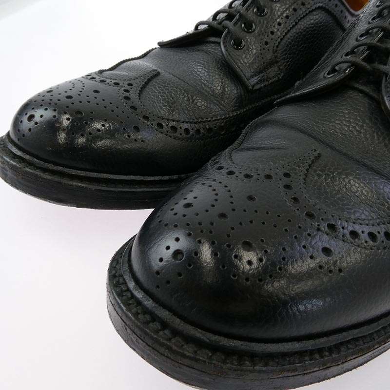 オールデン 97610 ロングウイングチップ レザー シューズ 買取実績 画像