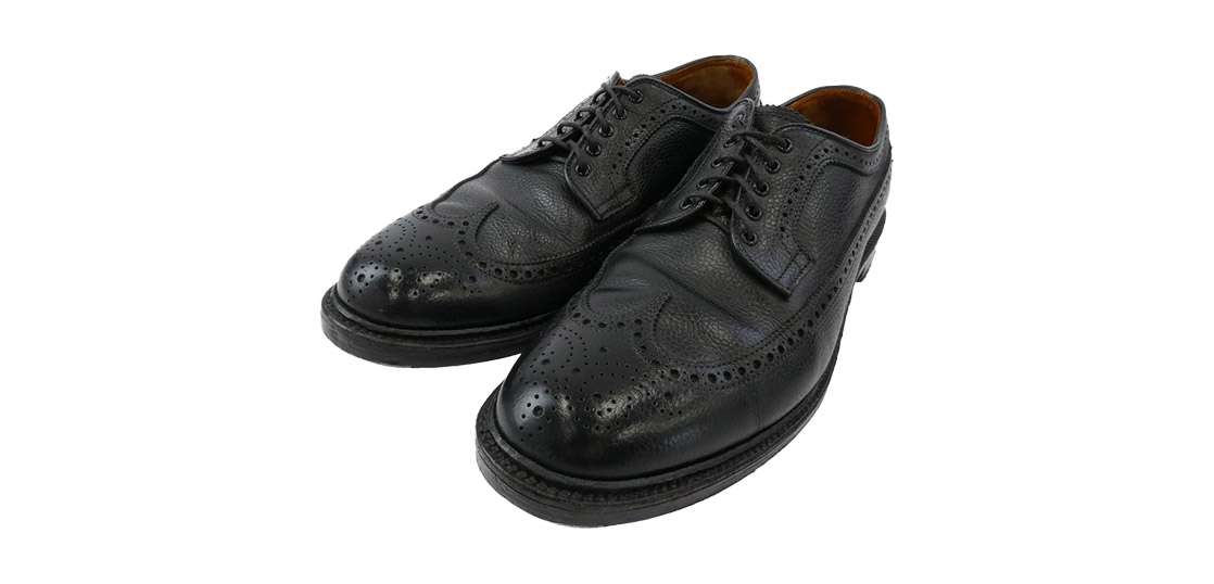 オールデン 97610 ロングウイングチップ レザー シューズ 買取実績