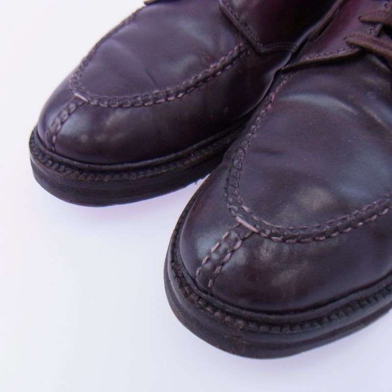 オールデン 99289 Uチップ レザー タンカー サドル コードバン シューズ 買取実績 画像