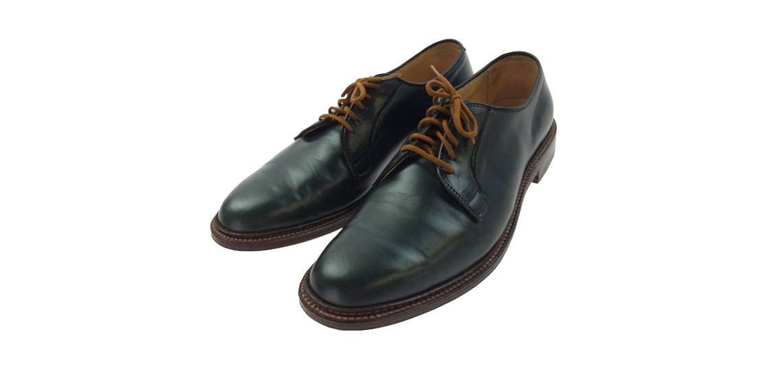 オールデン N6432 SHIPS別注 40周年記念 クロムエクセル レザーシューズ プレーントゥ 買取実績