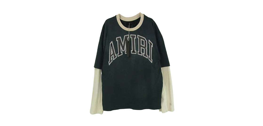 アミリ AMJYTE1053 Vintage Long Sleeve Tee 買取実績