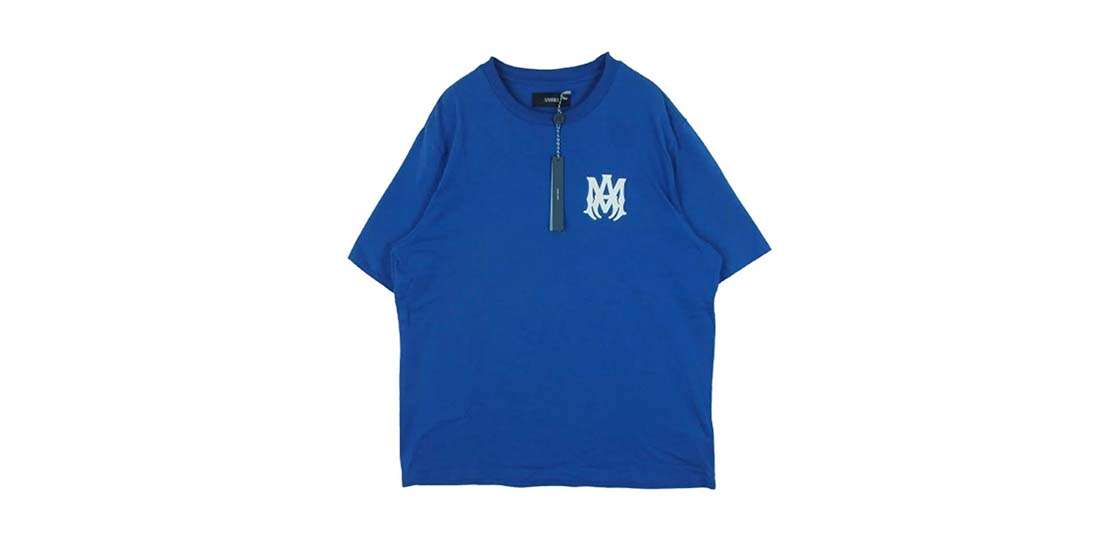 アミリ AMJYTE1074 MA CORE LOGO MAロゴプリント ブルー系 買取実績