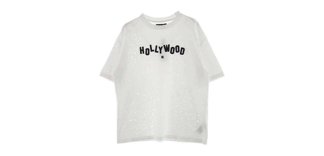 アミリ AMJYTE1092 Hollywood Shotgun ダメージ加工 半袖 Tシャツ 買取実績