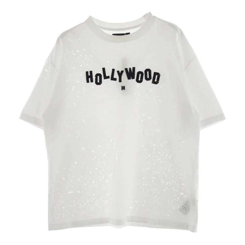 アミリ AMJYTE1092 Hollywood Shotgun ダメージ加工 半袖 Tシャツ 買取実績 画像