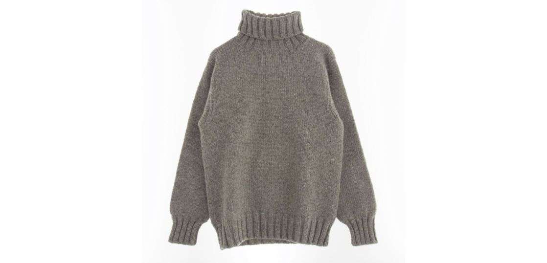アナトミカ 3PLY SHETLAND SWEATER TURTLE JAMIESON’S  買取実績