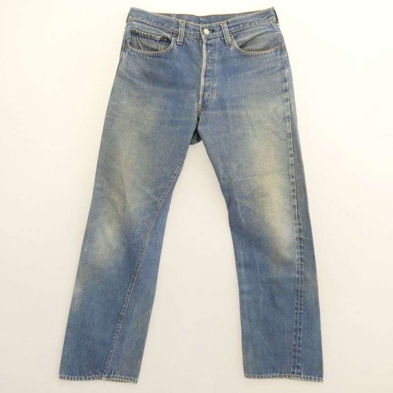 リーバイス 79年製 501 66後期 裏刻印6 スモールe ボタンフライ デニムパンツ ジーンズ 買取実績 画像