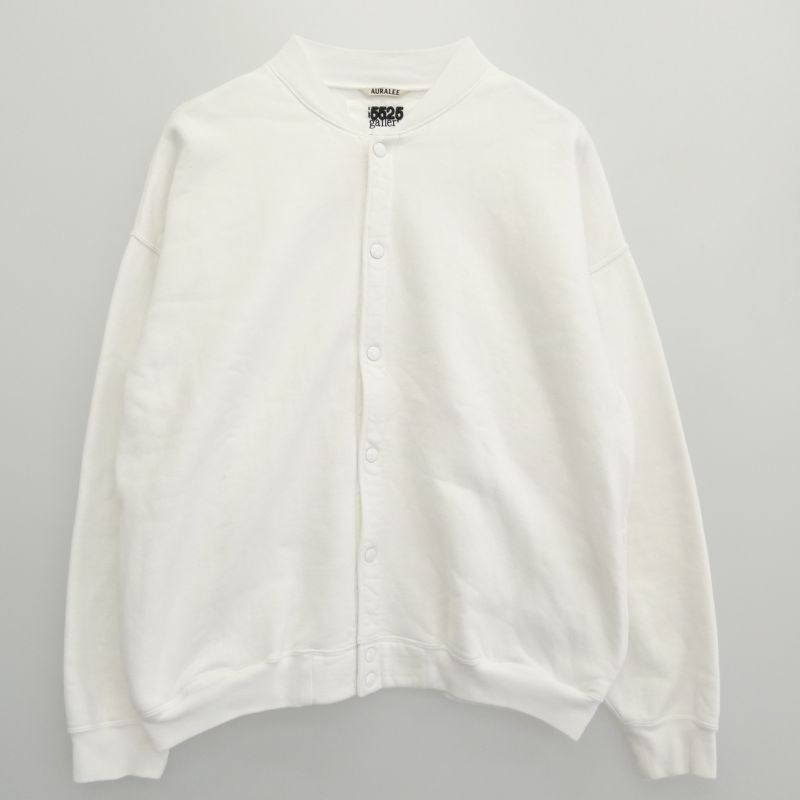 オーラリー 18AW A8AC05SP 5525gallery 5525ギャラリー SWEAT BLOUSON スナップボタン スウェット生地 ブルゾン 買取実績 画像