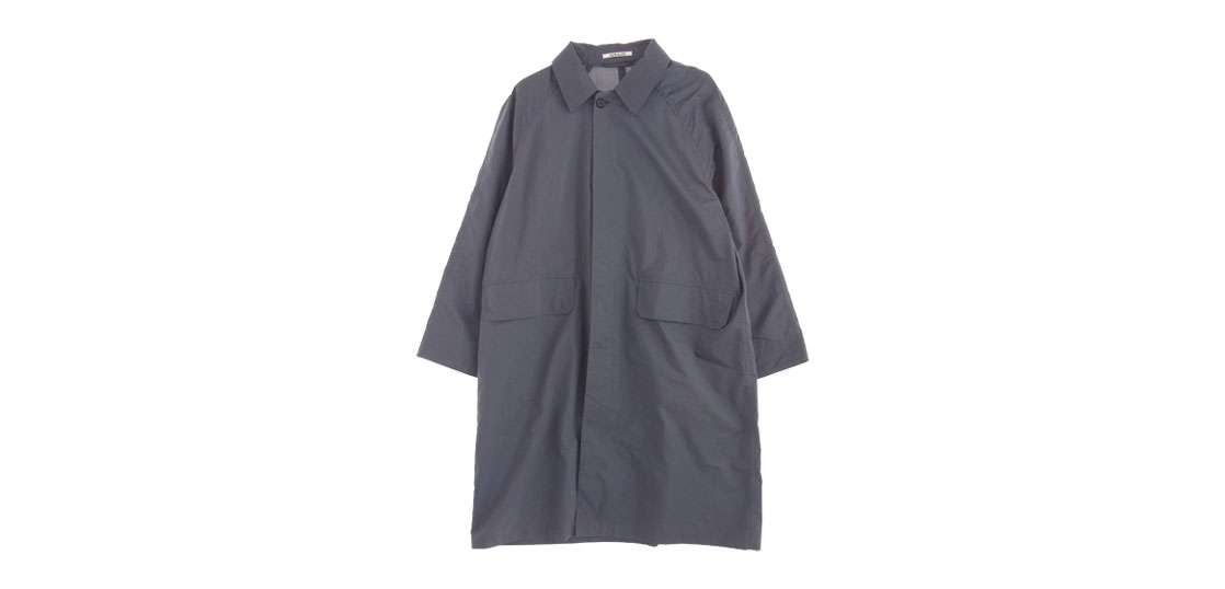 オーラリー 19SS A95C01PW LIGHT FINX POLYESTER SOUTIEN COLLAR COAT 買取実績