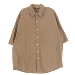 オーラリー 19SS A9SS02TN WASHED FINX TWILL HALF SLEEVED BIG SHIRTS 買取実績