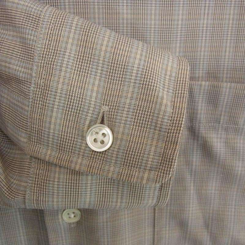 オーラリー 20SS A20SS01LC SUPER LIGHT WOOL CHECK SHIRTS スーパー ライト ウール チェック 長袖 シャツ 買取実績 画像