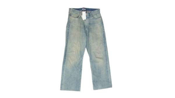 オーラリー 23AW A23AP02DE SELVEDGE FADED LIGHT DENIM PANTS 買取実績