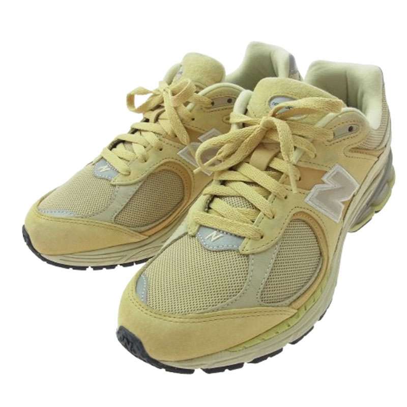 オーラリー M2002RE1 New Balance 2002R Yellow Beige ニューバランス イエロー ベージュ 買取実績 画像