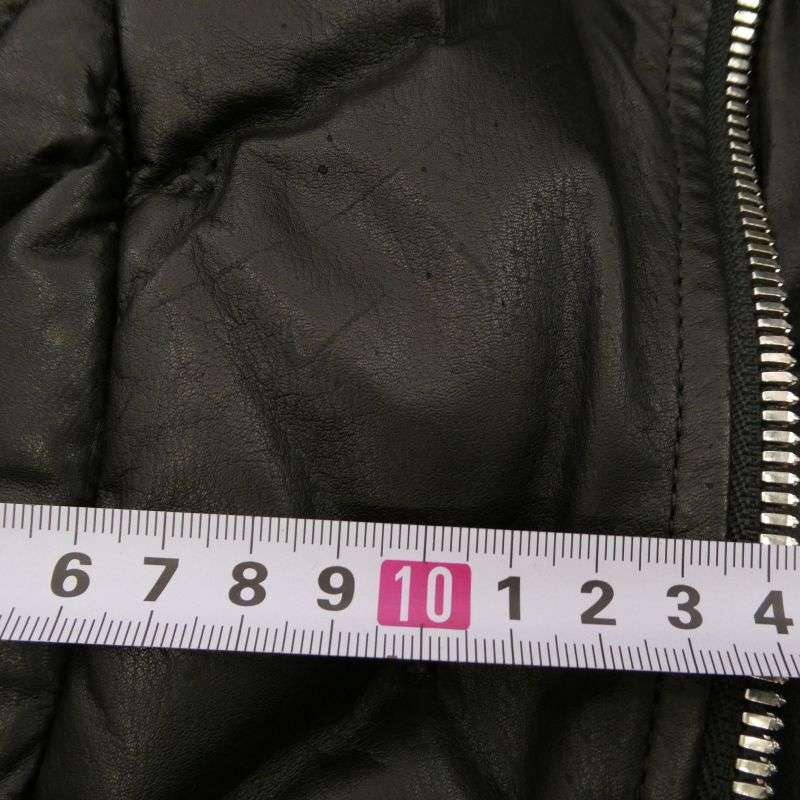 バックラッシュ 1363-02 BRITANIA カンガルー レザー ダウン ジャケット 買取実績 画像