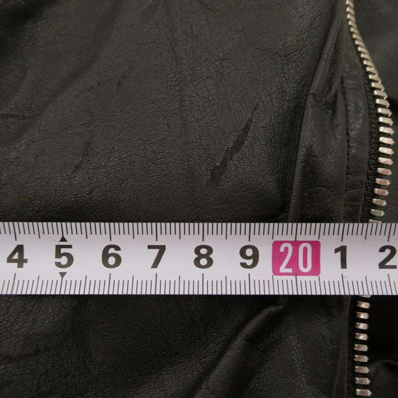 バックラッシュ 1363-02 BRITANIA カンガルー レザー ダウン ジャケット 買取実績 画像